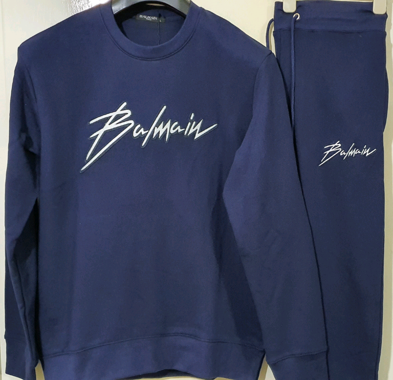 balmain mens tracksuit
